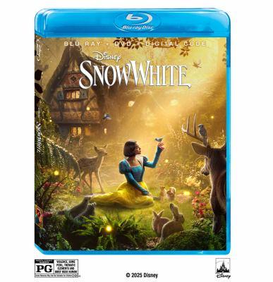 DVD cover of Snow White (2025)